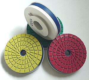 4" (100 mm) Snail-Lock Polishing Disc