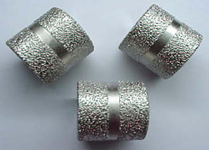 Straight 1-1/2" (38 mm) Diamond Rollers for Bush Hammer Plate